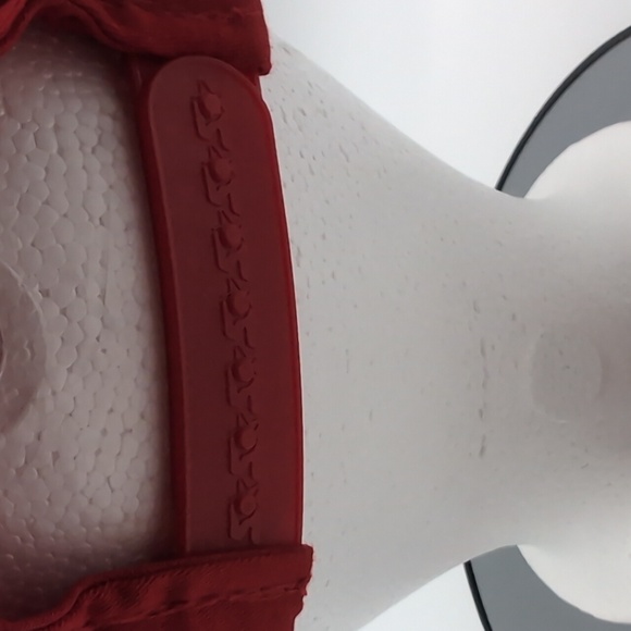 Starter|NWT Vintage NFL San Francisco 49ers Red Sports Cap Snap Back Green Brim - Picture 5 of 12